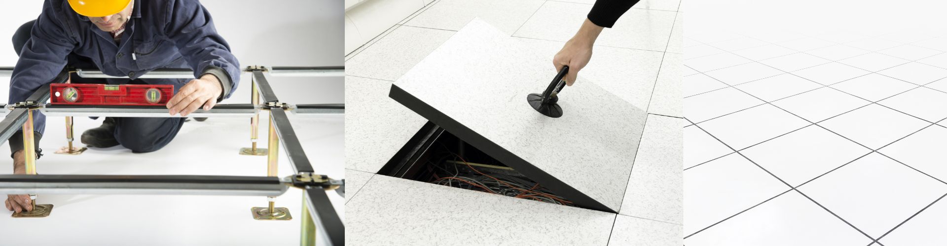 Raised floor installation
