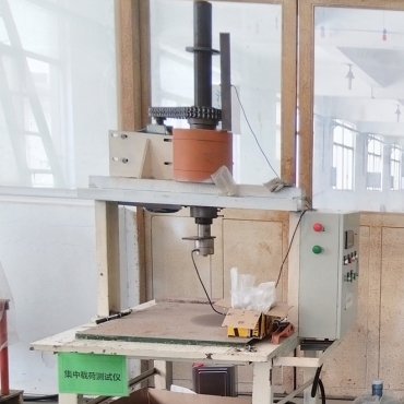 Raised floor production machine